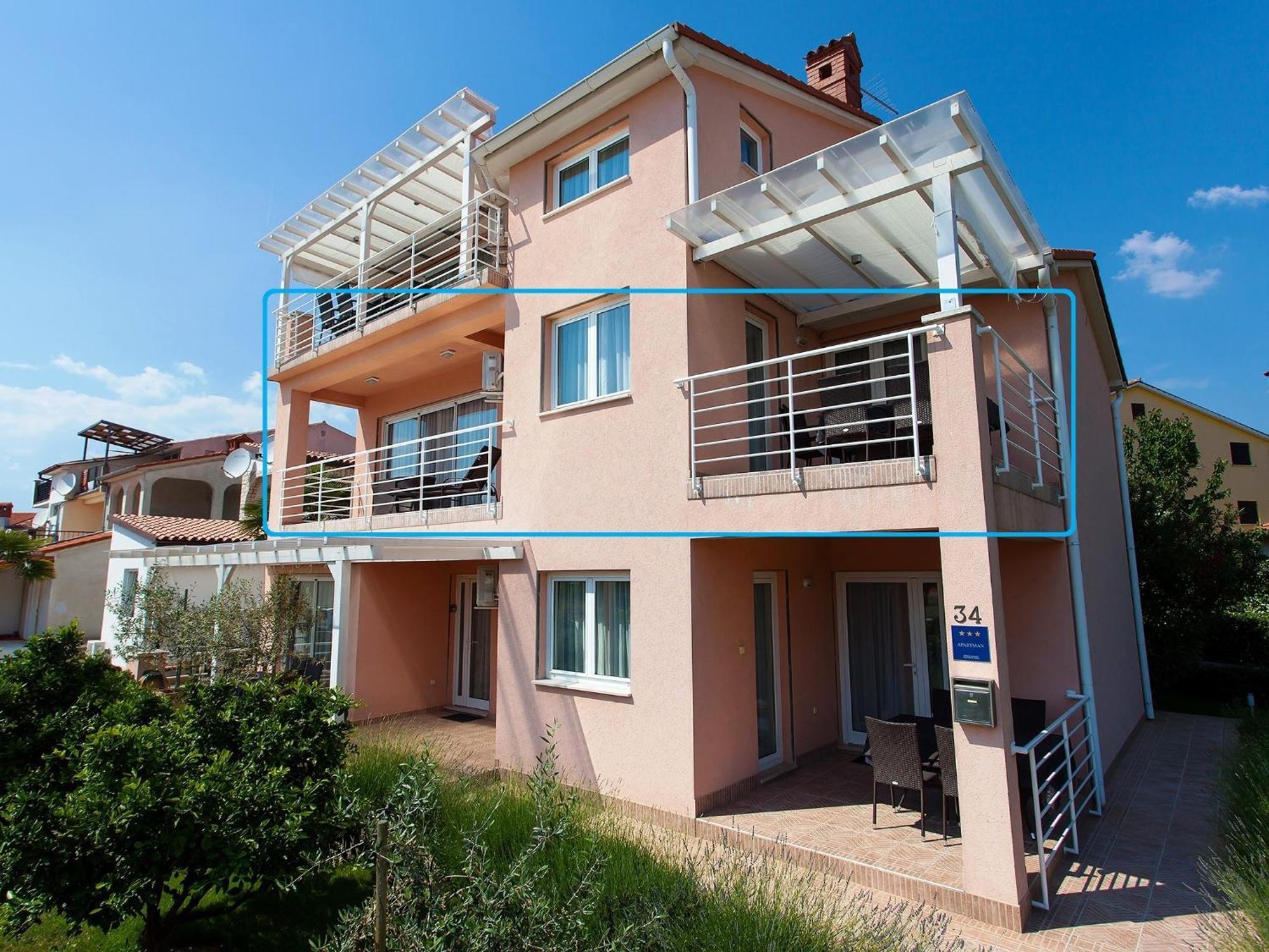 Apartments Villa Brioni I Fažana Szoba fotó